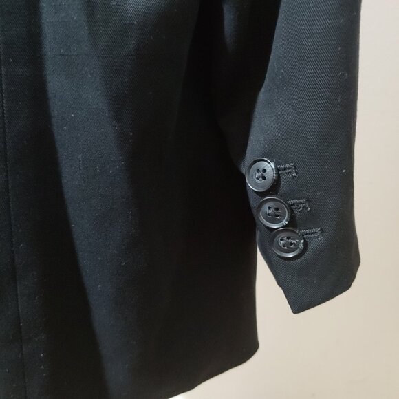 The Limited One Button Black Blazer Size 20W - Picture 7 of 11